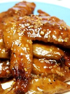 鶏の手羽先甘辛煮-レシピのメイン写真
