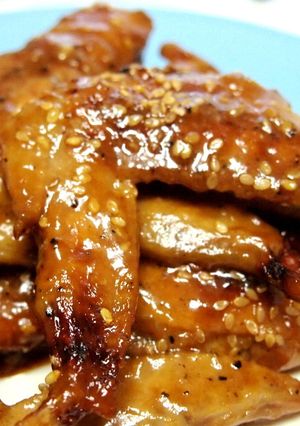 鶏の手羽先甘辛煮-レシピのメイン写真
