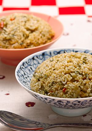 高菜の玄米炒飯-レシピのメイン写真