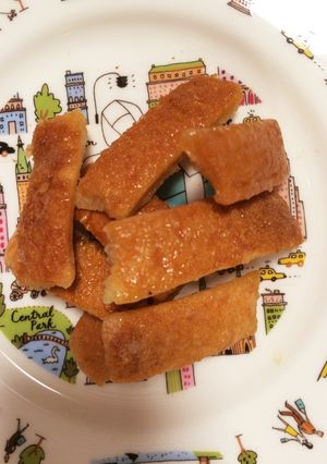 フライパンでパン耳ラスク-レシピのメイン写真
