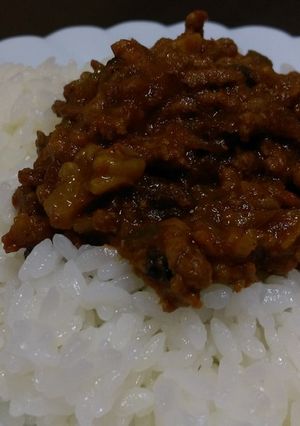 レーズンが入ったキーマカレー-レシピのメイン写真