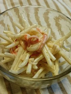 もやしとかにかまのからマヨ和え-レシピのメイン写真