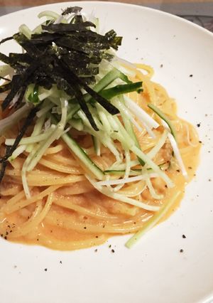 簡単！絶品♡明太子パスタ-レシピのメイン写真