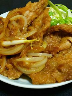 タレ絡む!ごはんススム!我が家の生姜焼き-レシピのメイン写真