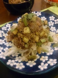 アジのなめろう風-レシピのメイン写真