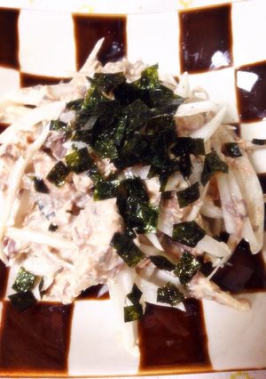鯖と新玉葱のマヨ和え-レシピのメイン写真