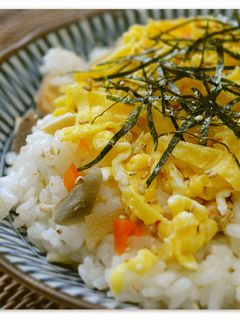 *筑前煮でリメイク・簡単ちらしずし*-レシピのメイン写真