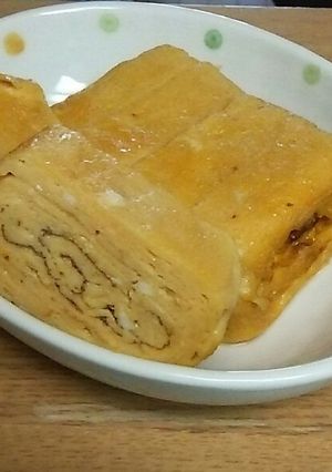 ( 'ω'o[ふわ甘～だし巻き玉子]o-レシピのメイン写真
