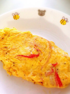 簡単カニ玉風オムレツ♪ お弁当に♪-レシピのメイン写真