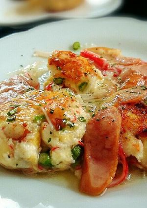 簡単♪あんかけはんぺんチーズ焼き♪-レシピのメイン写真
