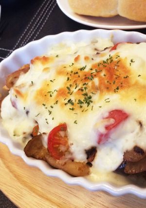 チキンと夏野菜のグラタン-レシピのメイン写真