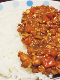 簡単!豆腐でなんちゃってキーマカレー-レシピのメイン写真