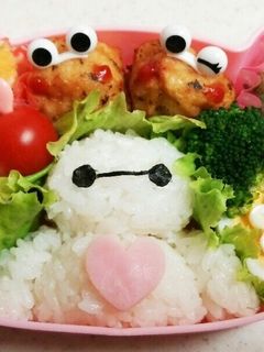 キャラ弁☆ベイマックス☆-レシピのメイン写真