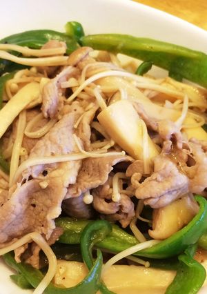 ＊糖質制限＊豚肉のさっぱり炒め-レシピのメイン写真