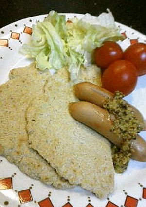 簡単☆じゃがいもとおからのパンケーキ-レシピのメイン写真