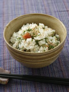 さっぱり梅しそご飯-レシピのメイン写真