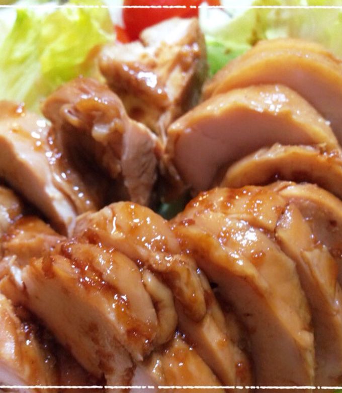 レンジで簡単鶏チャーシュー♪-レシピのメイン写真