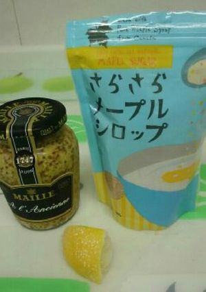 メープルマスタードソース-レシピのメイン写真