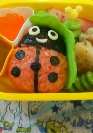 てんとう虫★キャラ弁-レシピのメイン写真