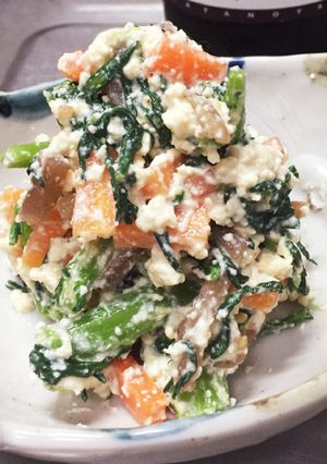 ほうれん草の白和え☆-レシピのメイン写真