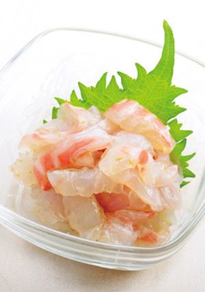 鯛のこんぶ茶しめ-レシピのメイン写真