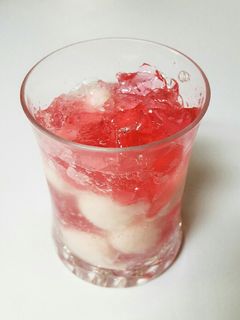 ぷるるんゼリーとアイスの実-レシピのメイン写真