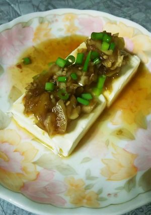 おつまみに❗旨い✨クリームチーズの冷奴風-レシピのメイン写真