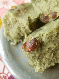 6分で よもぎ小豆 米粉蒸しパン-レシピのメイン写真