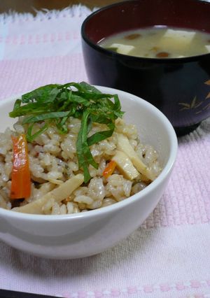 塩昆布で竹の子ご飯♡-レシピのメイン写真