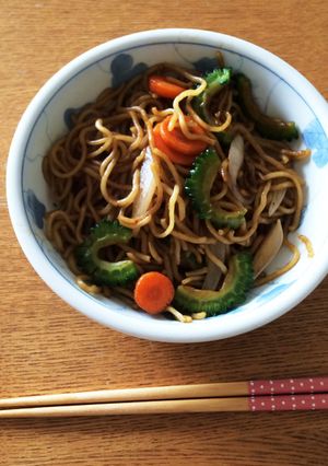 夏だよゴーヤ焼きそばー-レシピのメイン写真