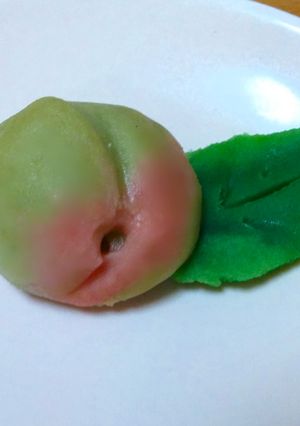 青梅の練り切り（和菓子）-レシピのメイン写真