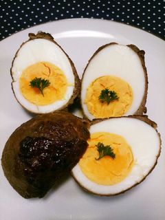 肉巻きたまごの甘辛煮-レシピのメイン写真