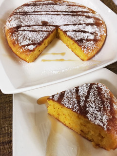 HM☆フライパンで!人参とバナナのケーキ-レシピのメイン写真