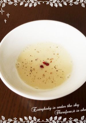豆乳と塩麹だけ！ハートにやさしいスープ-レシピのメイン写真