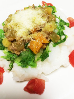 離乳食完了期☆タコライス風☆カレーで簡単-レシピのメイン写真