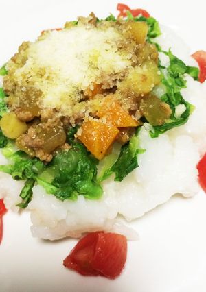 離乳食完了期☆タコライス風☆カレーで簡単-レシピのメイン写真