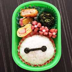 รูปของ ベイマックス☆キャラ弁☆簡単！！