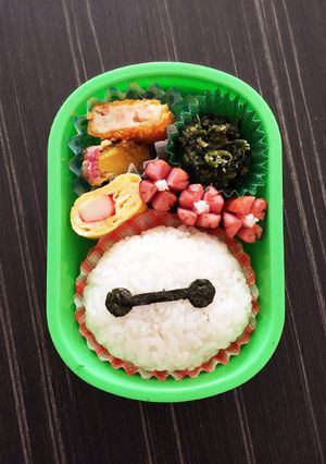 ベイマックス☆キャラ弁☆簡単！！-レシピのメイン写真