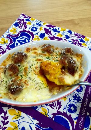 ずぼランチ☆市販のミートボールDEドリア-レシピのメイン写真
