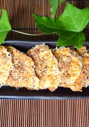 胡麻チーズせんべい-レシピのメイン写真