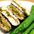 万願寺甘とう塩昆布炒めおにぎらず