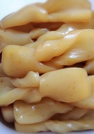 【簡単副菜】こんにゃく手綱煮つけ♪-レシピのメイン写真