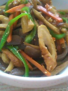 冷蔵庫の残り物きんぴら-レシピのメイン写真