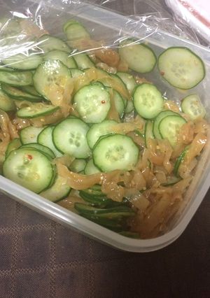 夏にサッパリ❤️中華くらげと胡瓜の和え物-レシピのメイン写真