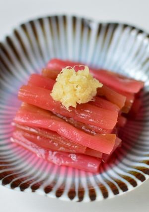 ずいきの酢漬け～伝えたいにいがたの味～-レシピのメイン写真