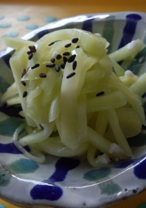 未熟マンゴーで作る塩麹漬け-レシピのメイン写真