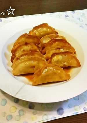 おつまみにも最適☆甘辛酢の揚げ餃子-レシピのメイン写真