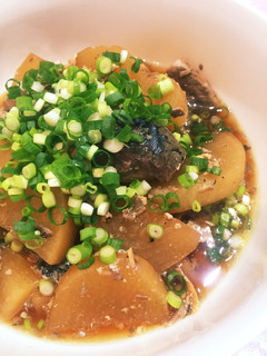 鯖缶で♡なんちゃってブリ大根✨-レシピのメイン写真