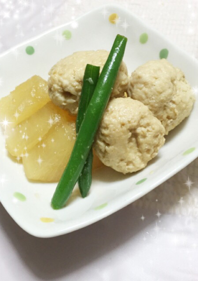 しょうがたっぷり大根と鶏団子の煮物-レシピのメイン写真