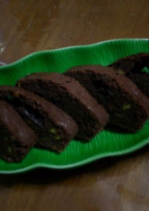 オレンジピールココアのケーキ-レシピのメイン写真